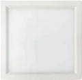 Plafonnier DEL carré 4 po, 10 W, 600 lm, 3000K, gradable, IC et emplacement mouillé