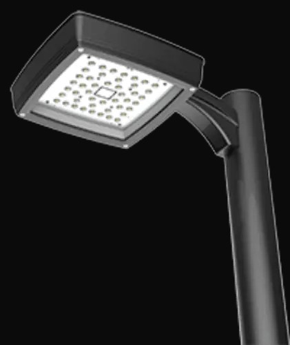 Bras de poteau pour luminaire de marquise polyvalent