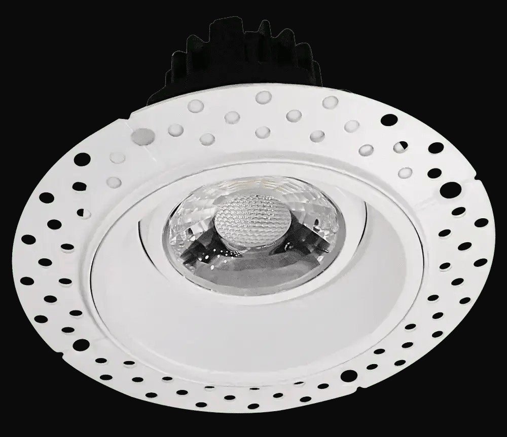 Encastré DEL orientable sans cadrage 2 po, 8 W, gradation triac, 600 lm, 5CCT, 120 V, emplacement mouillé, – vue 2