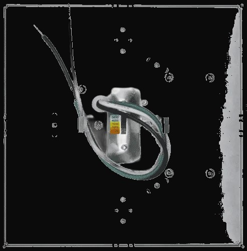 Plafonnier DEL 4 po, 10 W, 600 lm, 5CCT présélectionnable, gradation triac, IC et emplacement mouillé, carré – vue 3