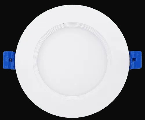 Luminaire à déflecteur DEL mince 6 po, 15 W, 1000 lm, 5CCT présélectionnable, gradation 10-100 %, 120 V, rond