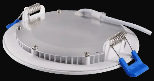 Panneau DEL mince 4 po, 9 W, 700 lm, gradable, 5CCT présélectionnable, 120 V, rond, emplacement humide – vue 3