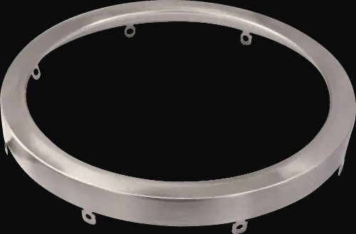 Anneau nickel brossé pour plafonnier 12 po