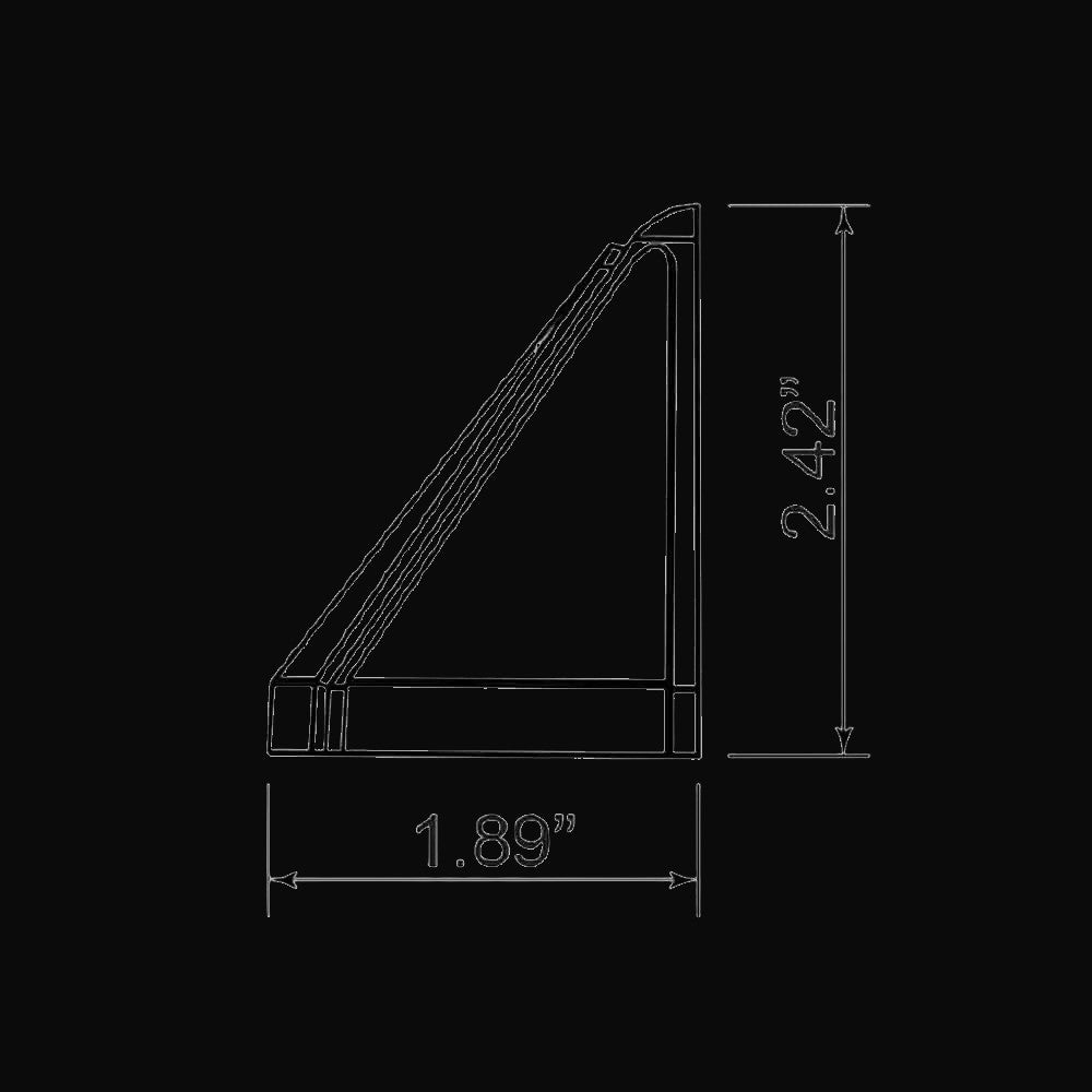Luminaire de terrasse DEL 5 W, 12-24 V c.c./c.a., 3000K, 120°, IP65 – vue 2