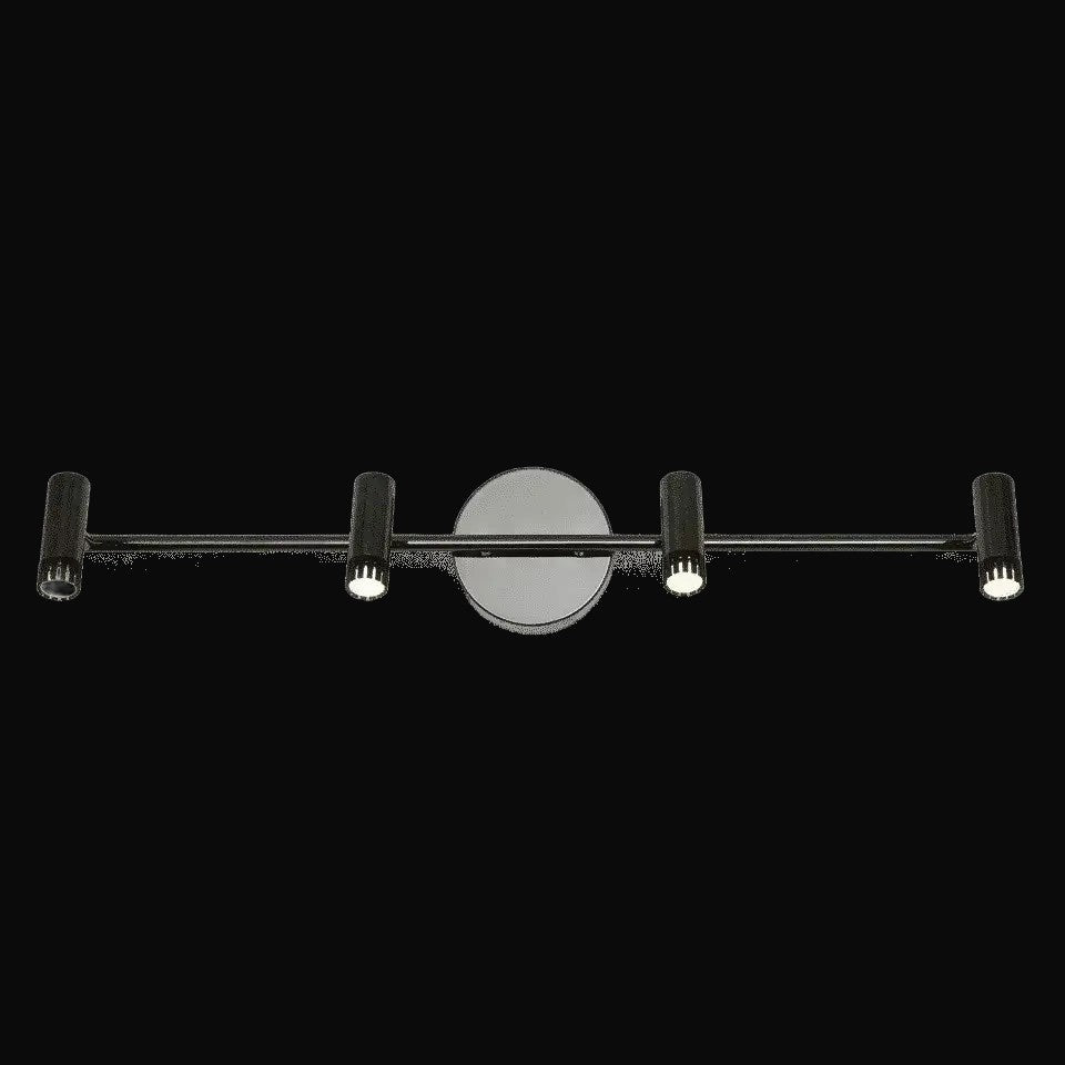 Luminaire sur rail Era 4 lumières DEL intégrée