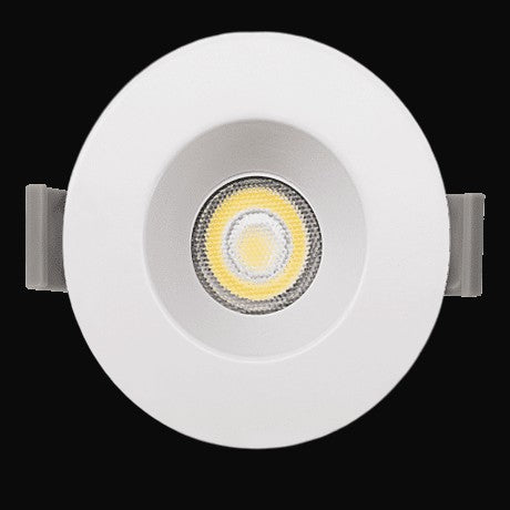 Encastré module 1 po rond et carré 7 W VO-RP1W7-120-D-5WAY (blanc ou noir)