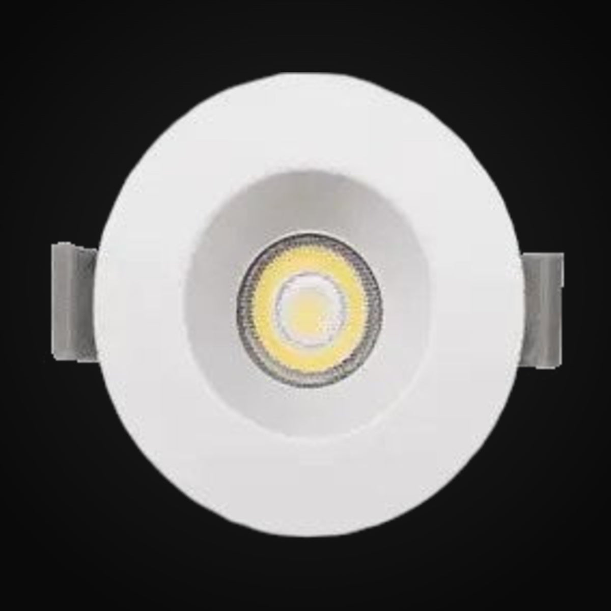 Encastré module 1 po rond et carré VO-SP1W7-120-D-5WAY (blanc ou noir)