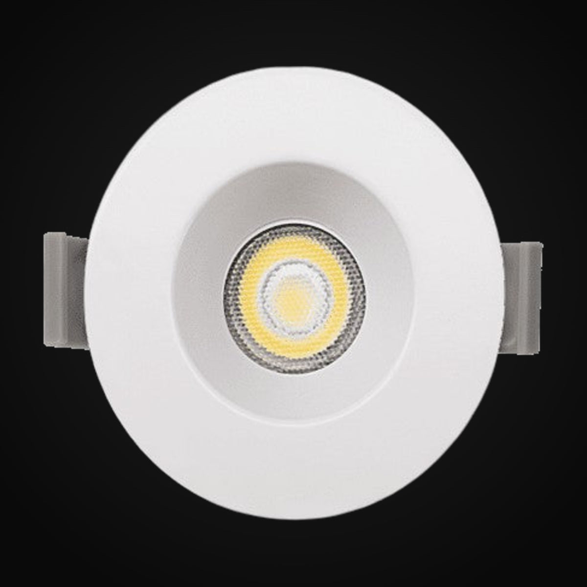 Encastré module 1 po rond et carré 7 W VO-RP1W7-120-D-5WAY (blanc ou noir)