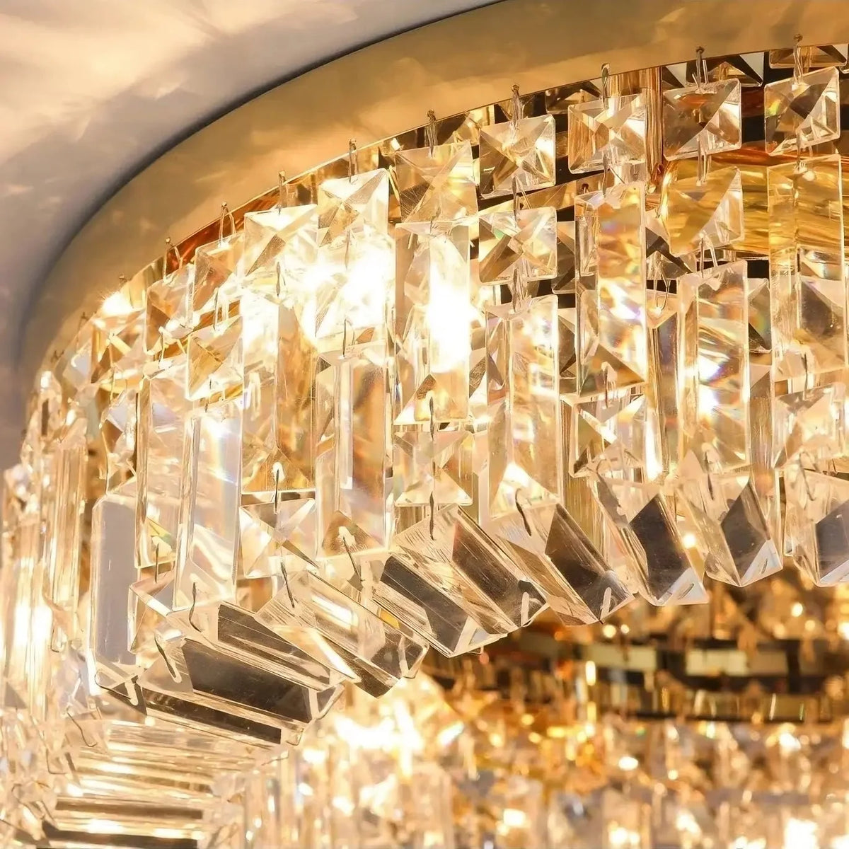 Plafonnier Gio en cristal – vue 3