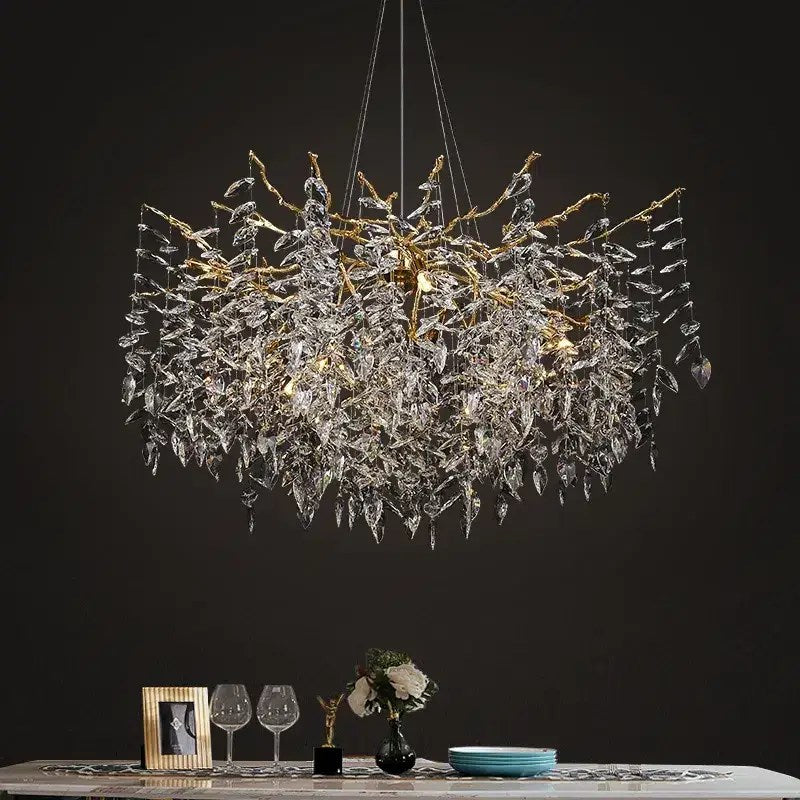 Lustre en cristal collection Albero – vue 2