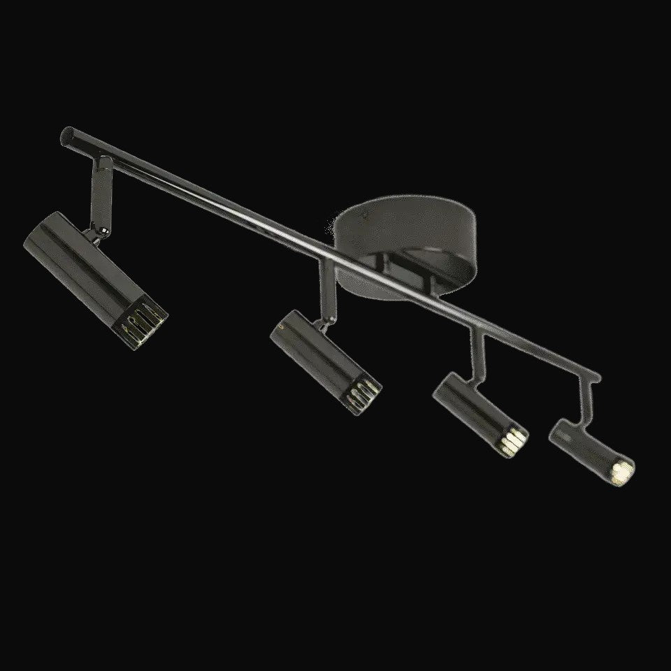 Luminaire sur rail Era 4 lumières DEL intégrée – vue 2