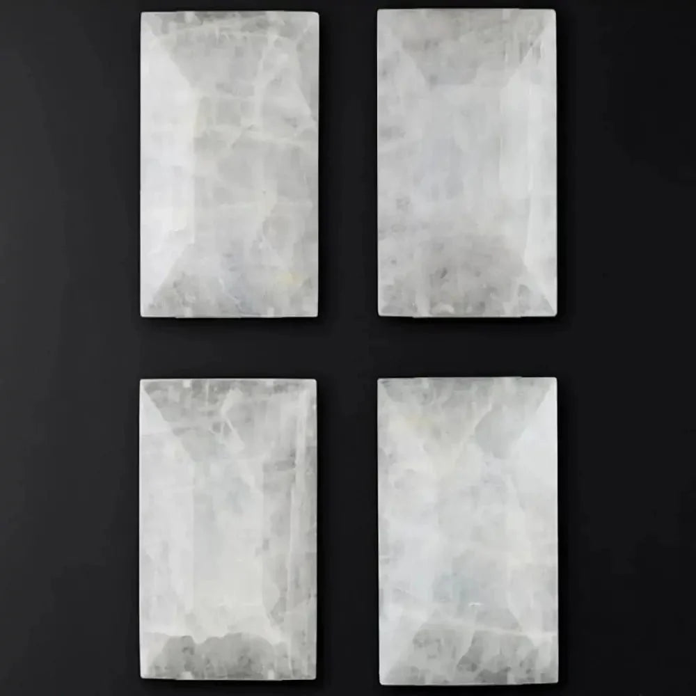 Lustre rond Brookhill en calcite 43 po – vue 3