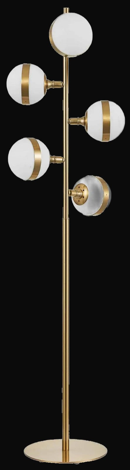 Lampadaire Saturn 5 lumières