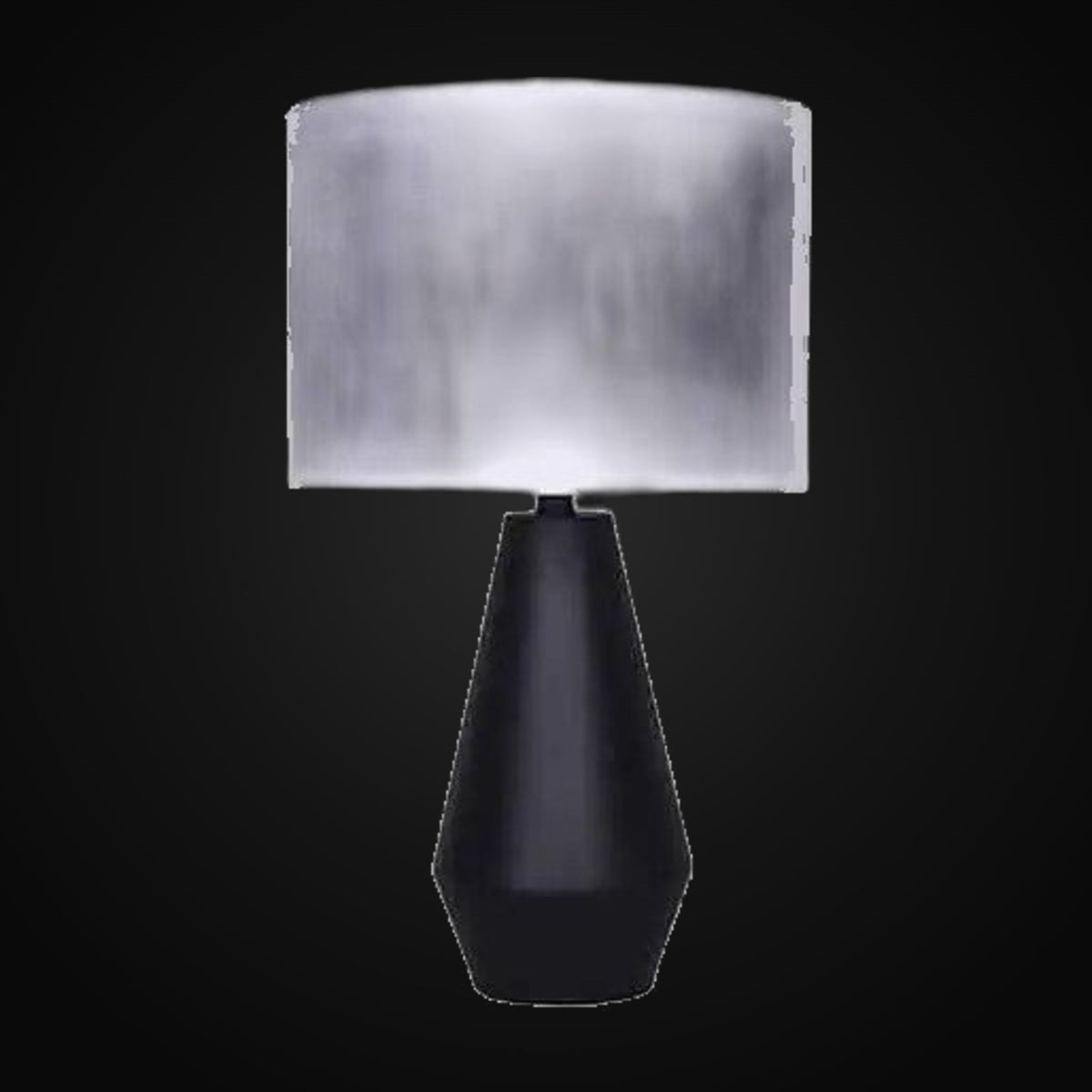 Lampes de table 24 po H, noir mat