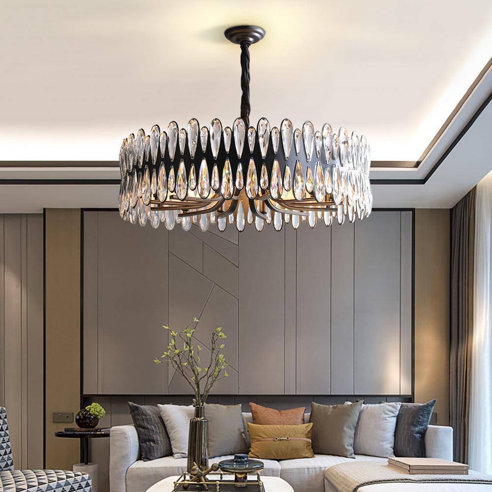 Lustre moderne Napoli en cristal