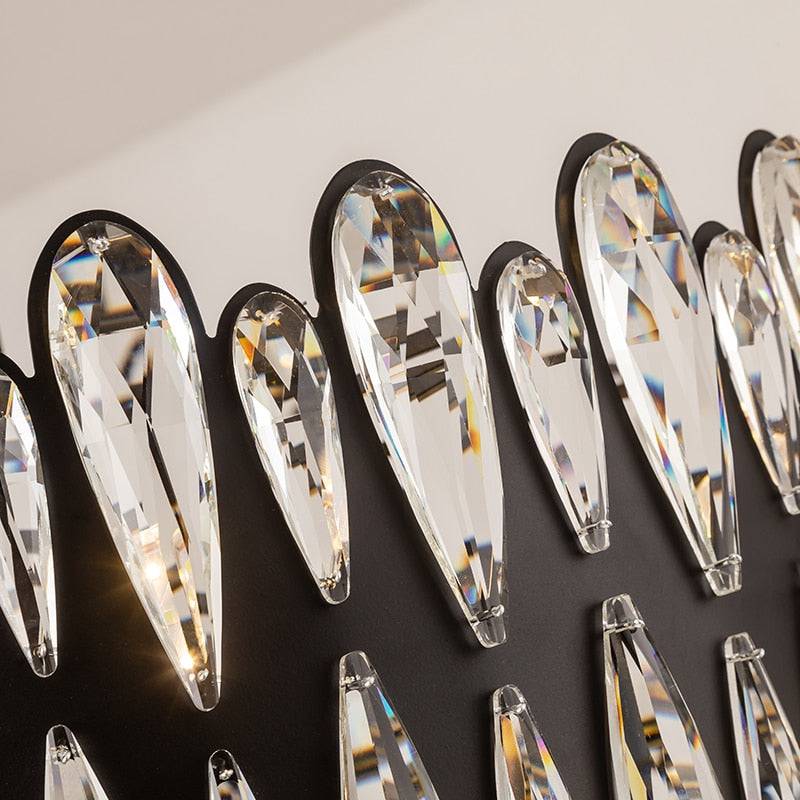 Lustre moderne Napoli en cristal – vue 2