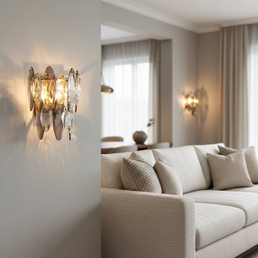 Applique murale Lazzo en cristal – vue 3