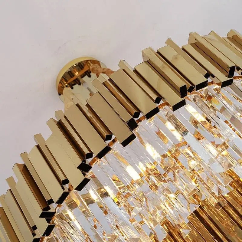 Lustre Gio en cristal multi-niveaux – vue 3