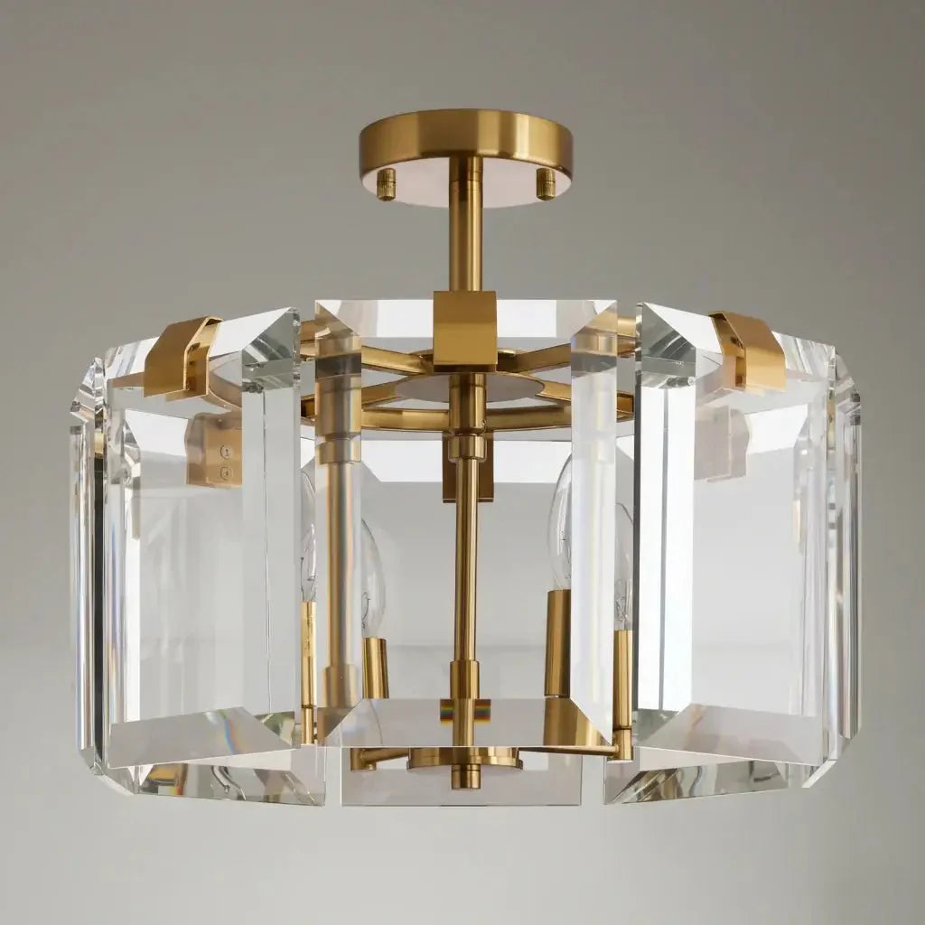 Plafonnier Brookhill en cristal – vue 4