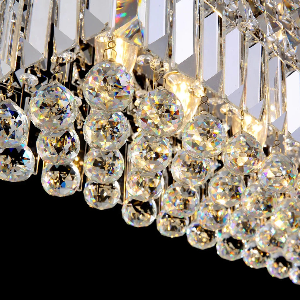 Lustre de salle à manger Gio 47 po en cristal – vue 4