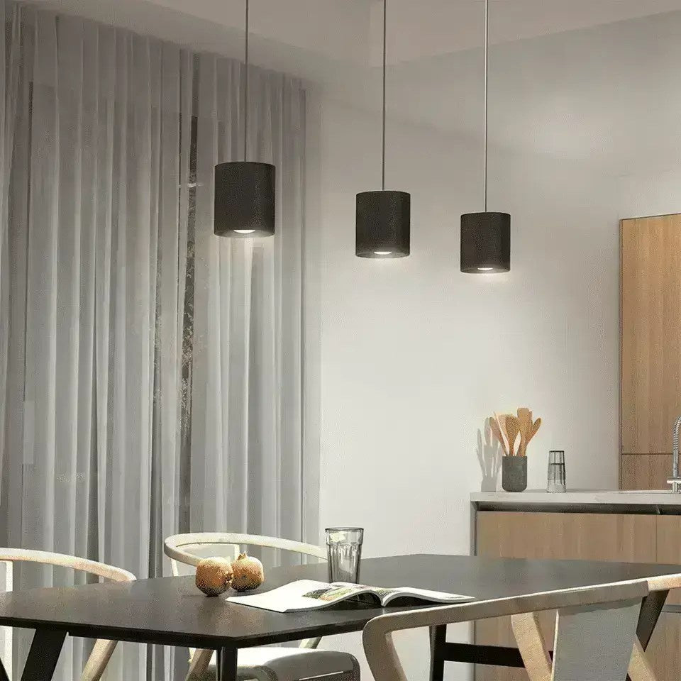 Plafonnier DEL 2 en 1 Beam Pro 4 po noir mat – vue 3