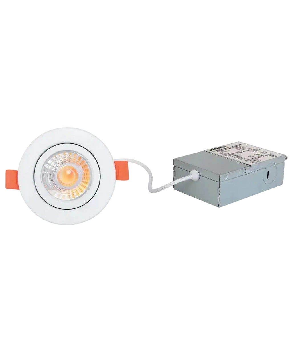 Encastré orientable 3 po – 5 températures de couleur, blanc