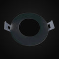 Panneau encastré mince 3 po 5CCT, noir