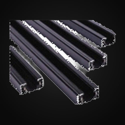 Accessoire rail 3 fils en surface – borne d'alimentation, blanc et noir