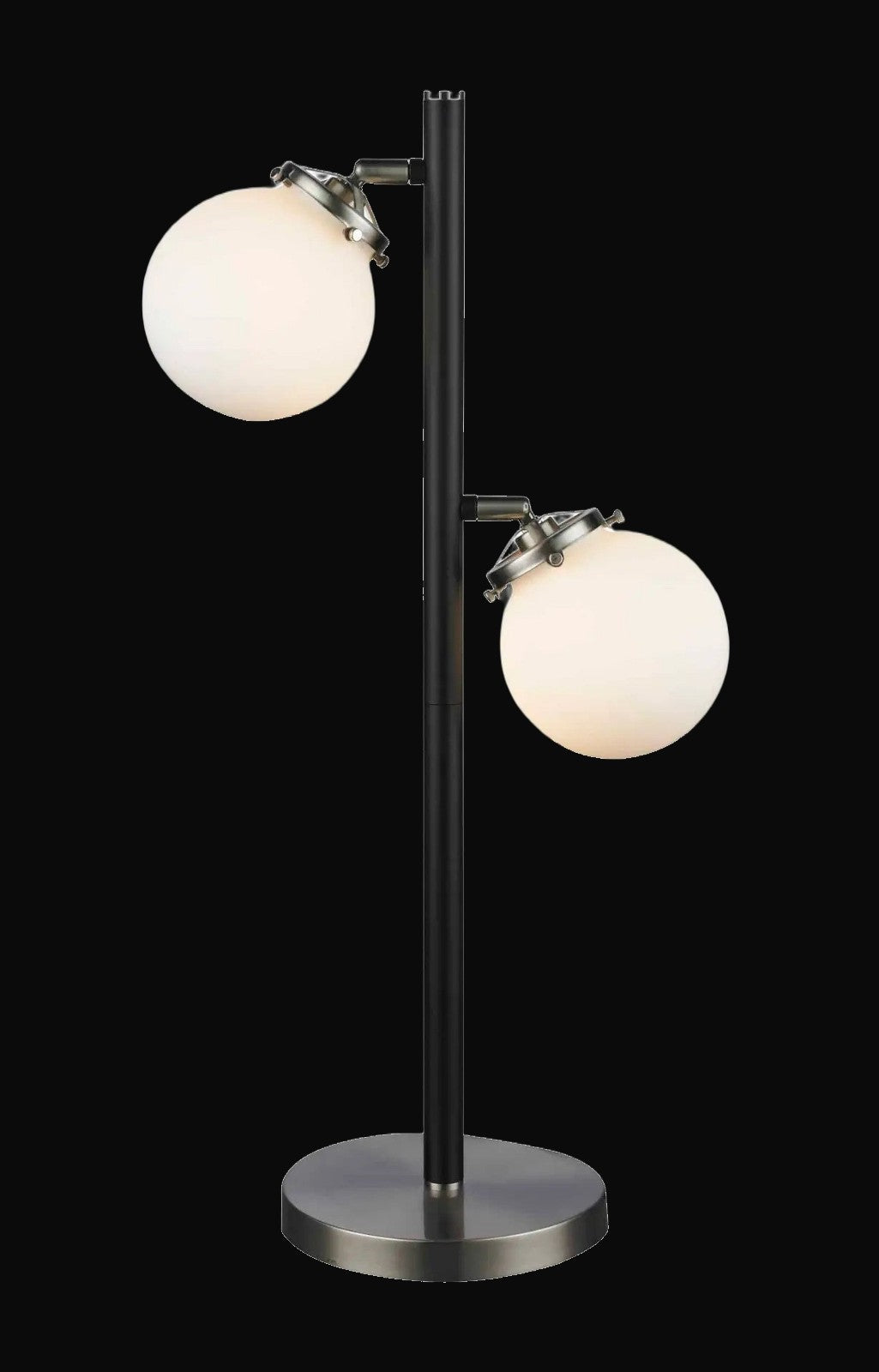 Lampe de table Paris – nickel brossé