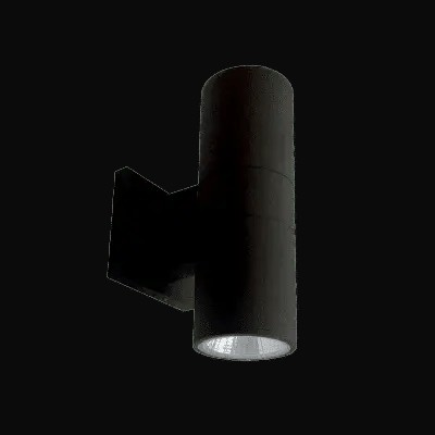 Luminaire haut/bas | 2 x 10 W | 1800 lm | 3000K | rond | V2