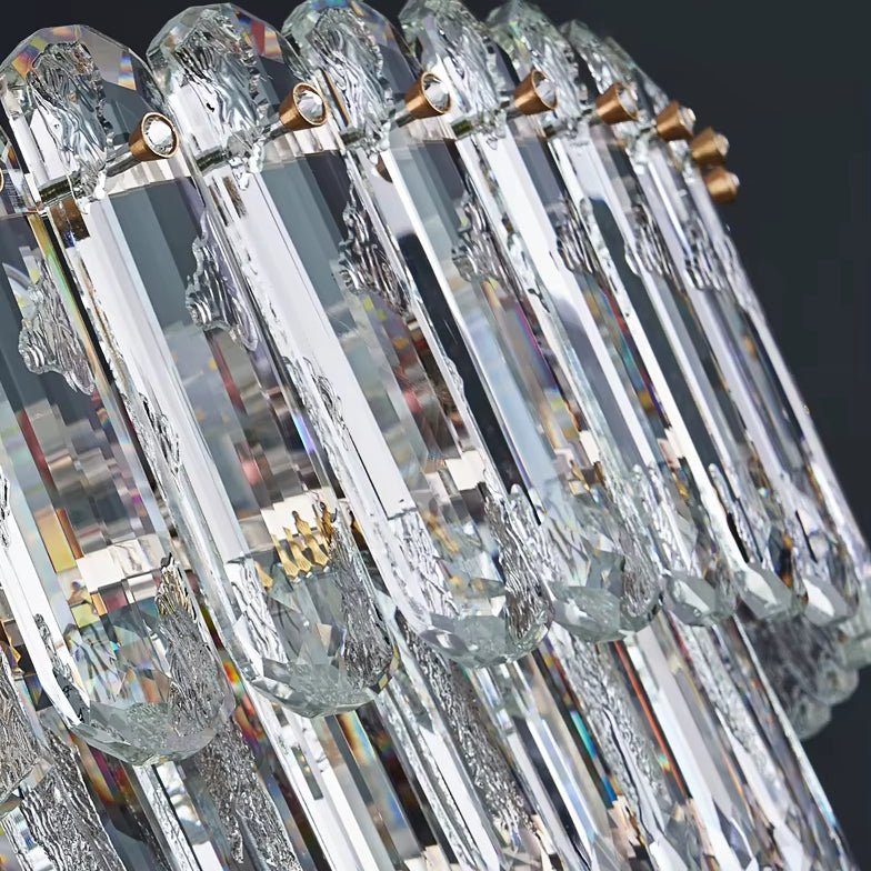 Lustre Gio en cristal, 23 po à 37 po – vue 4
