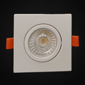 Encastré orientable 3 po 3CCT carré, blanc