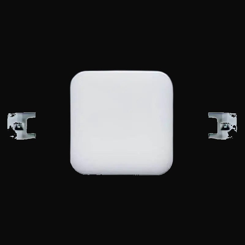 Panneau encastré mince carré 4 po 3CCT 12 W ajustable