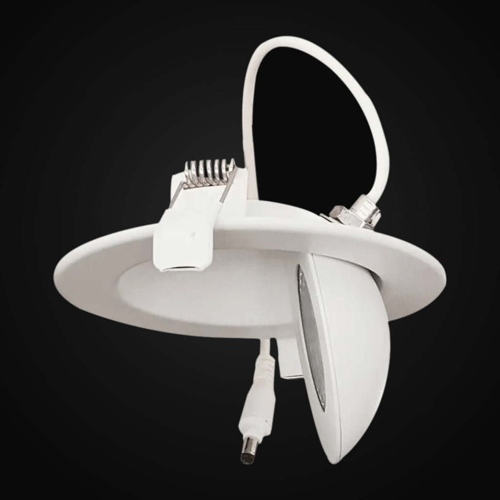 Encastré multi-orientable 4 po 5CCT, blanc