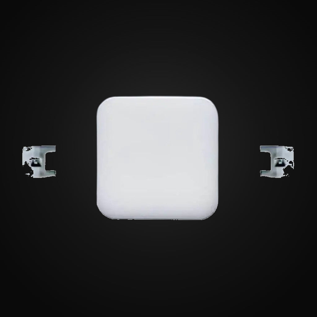 Panneau encastré mince carré 4 po 3CCT 12 W ajustable