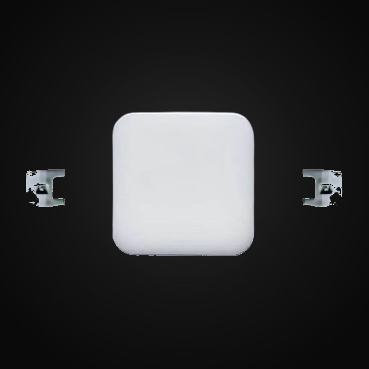 Panneau encastré mince carré 4 po 3CCT 12 W ajustable