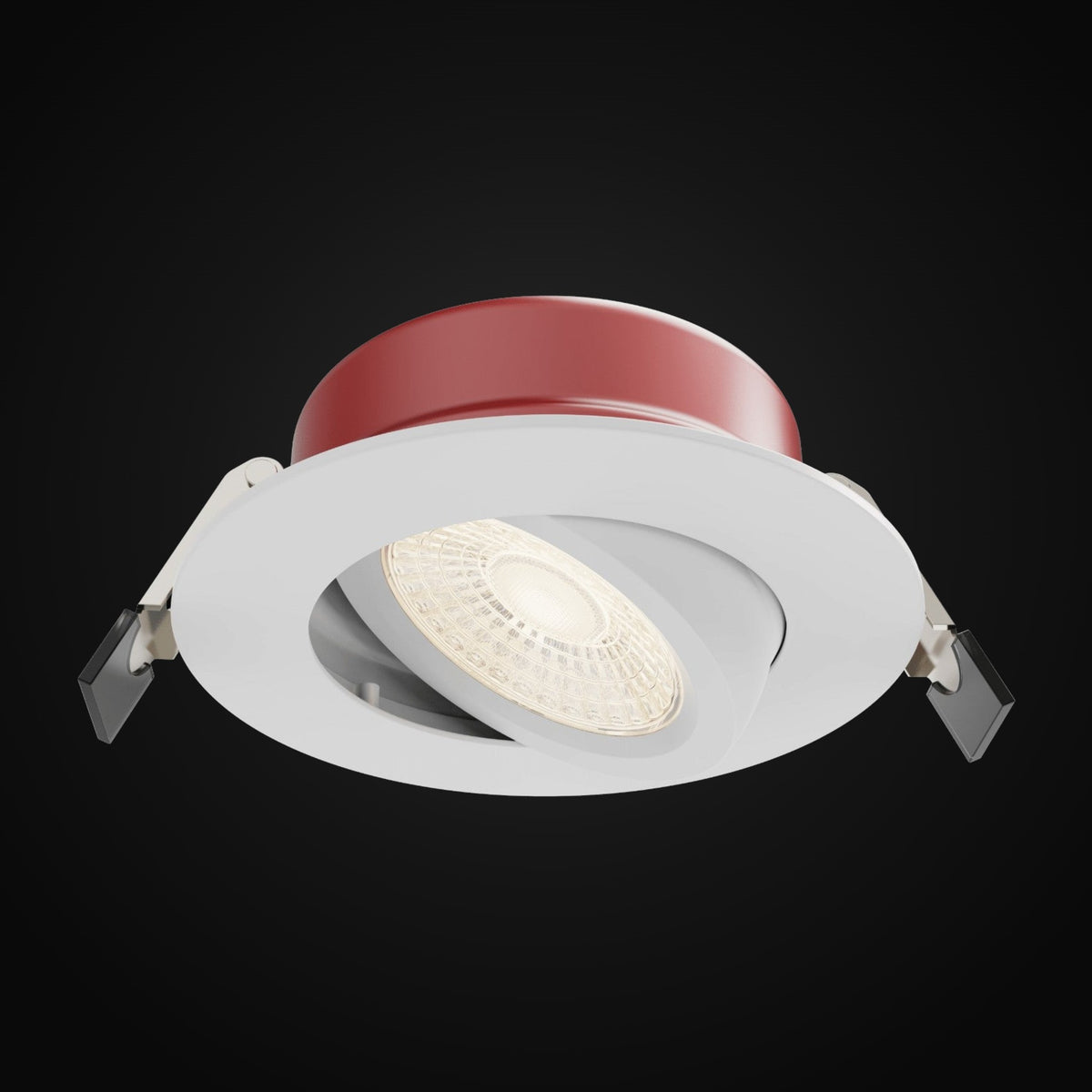 Encastré orientable rond mince coupe-feu 4 po 10 W – VO-GRP4W10-120-D-5Way-FR