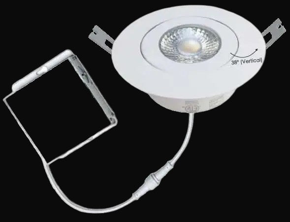 Encastré orientable étanche 4 po RGB avec télécommande