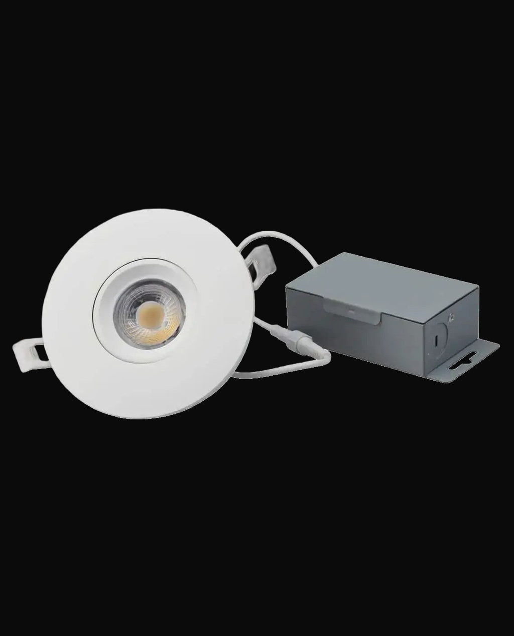 Encastré orientable (eyeball) rond 4 po 3CCT – vue 2