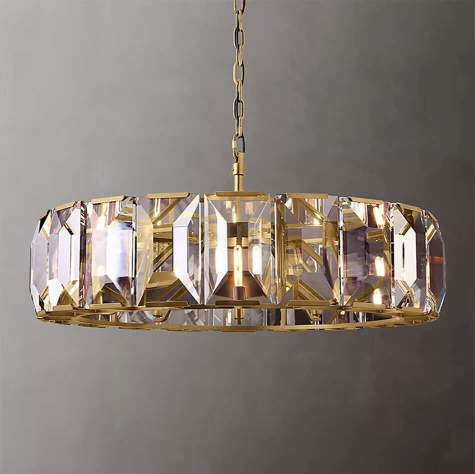 Lustre Brookhill en cristal 39 po – vue 4