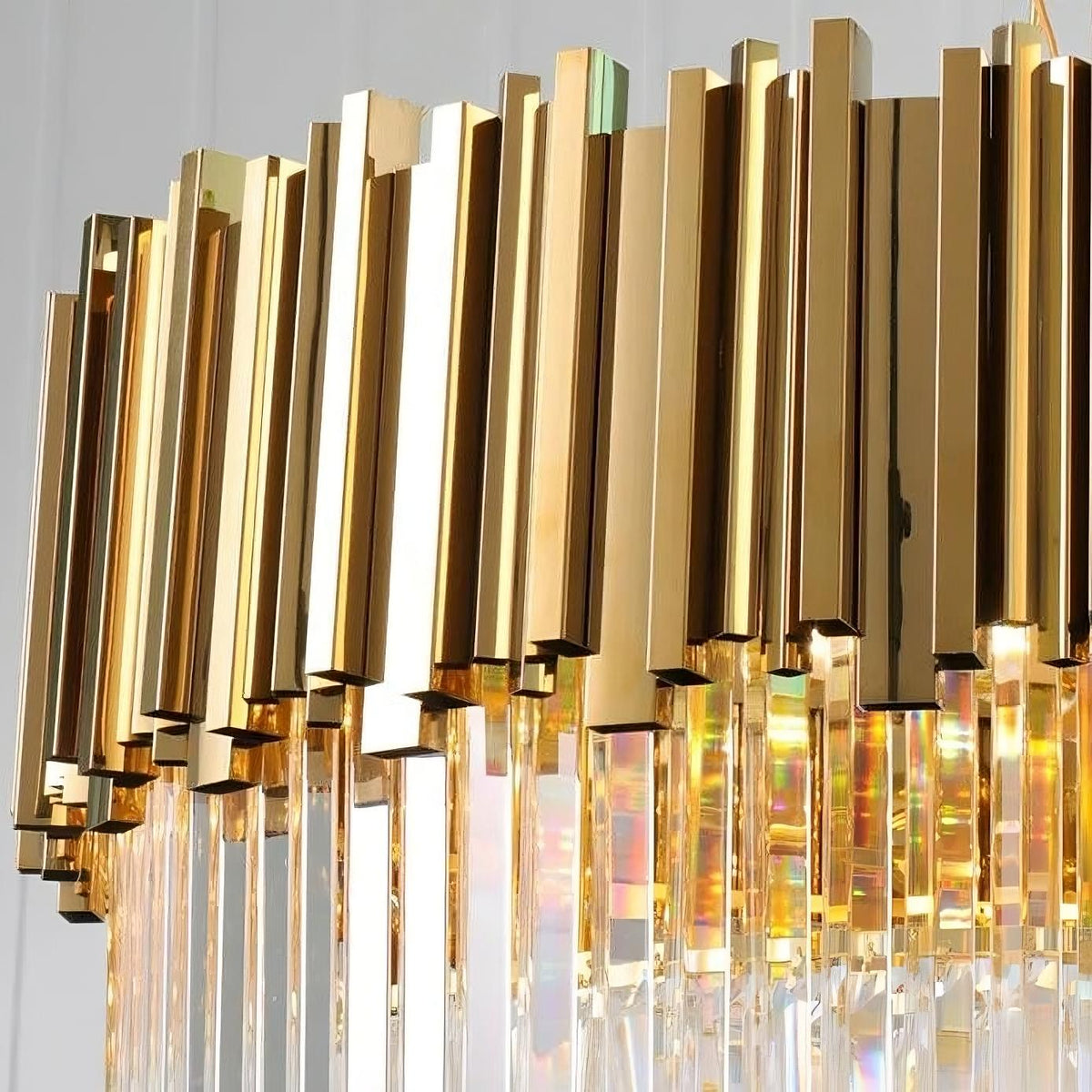 Lustre étagé Gio en cristal – vue 2