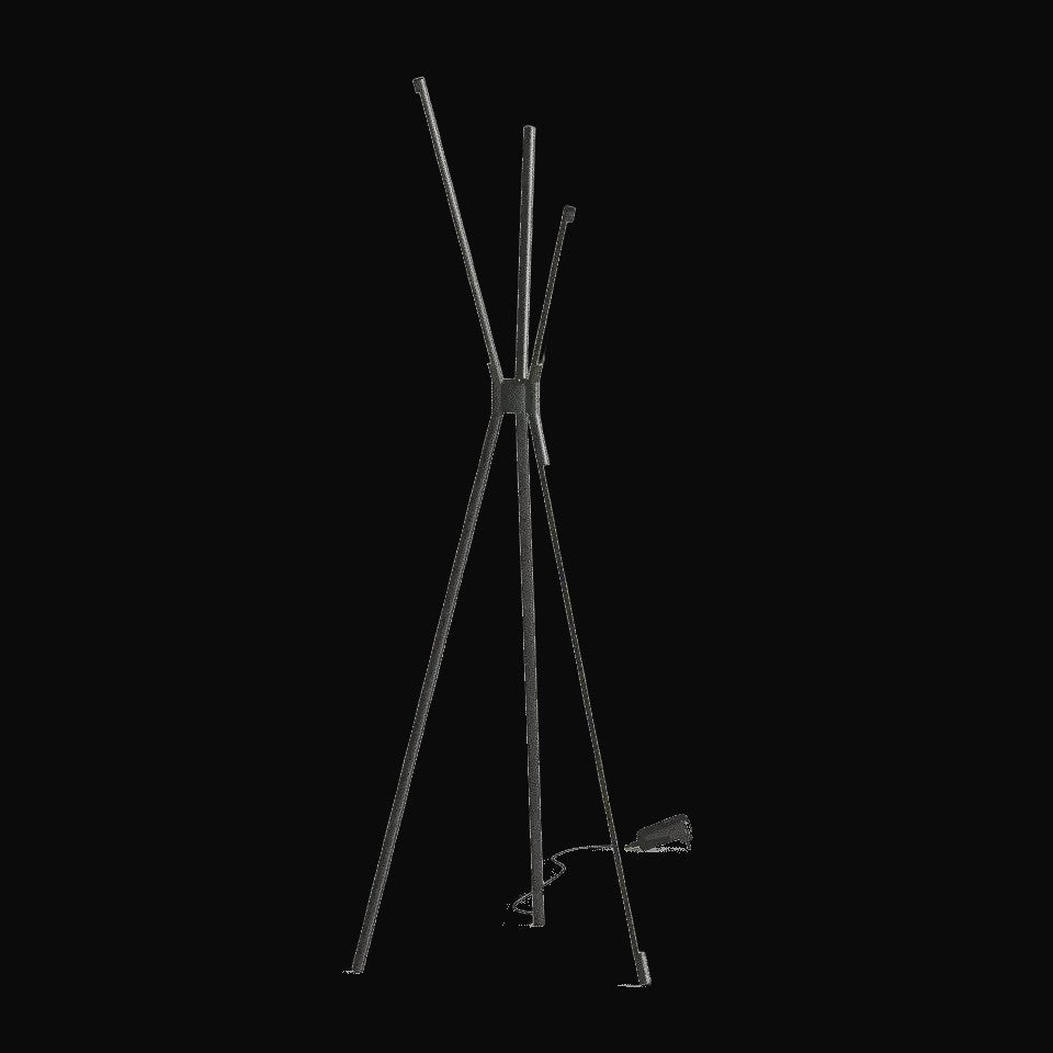 Lampadaire Triad noir