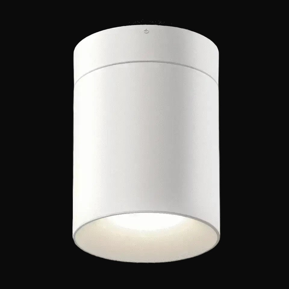 Plafonnier Beam Pro blanc 8 po – vue 2