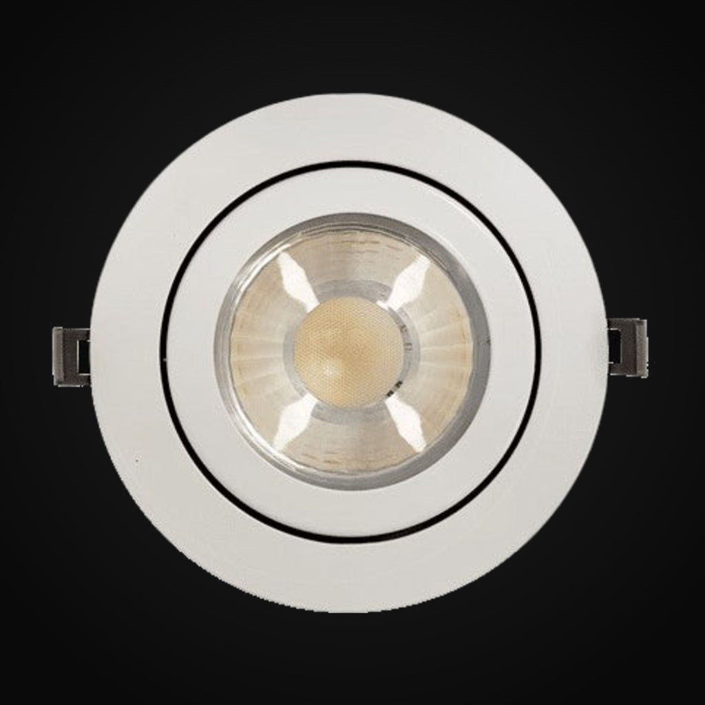 Encastré orientable étanche 6 po 13 W – VO-GRP6W13-120-D-5WAY/WH