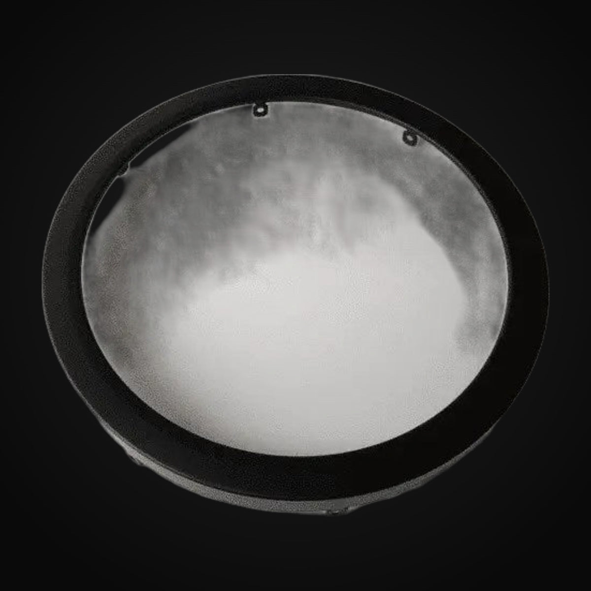 Anneau noir pour plafonnier 6 po