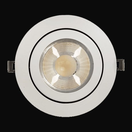 Encastré orientable étanche 6 po 13 W – VO-GRP6W13-120-D-5WAY/WH