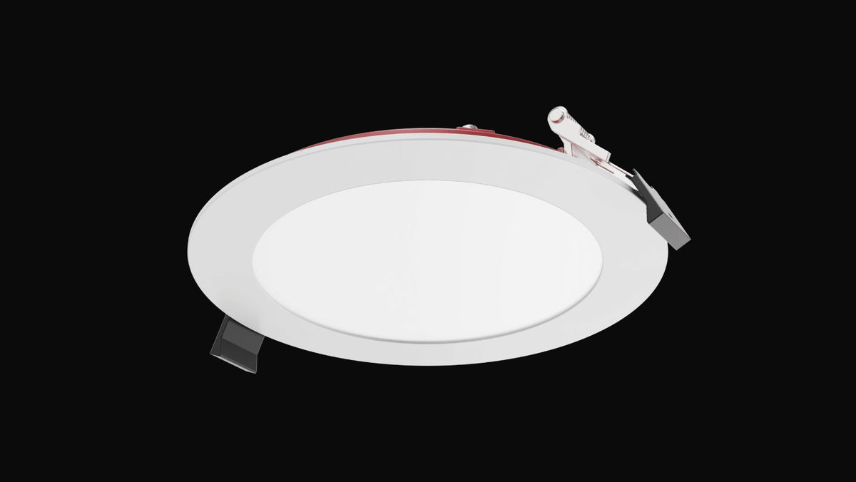 Panneau encastré mince 6 po coupe-feu 13 W – VO-RP6W13-120-D-5Way-FR