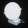 Panneau encastré mince 6 po avec veilleuse 12 W – P02106-NL-12W