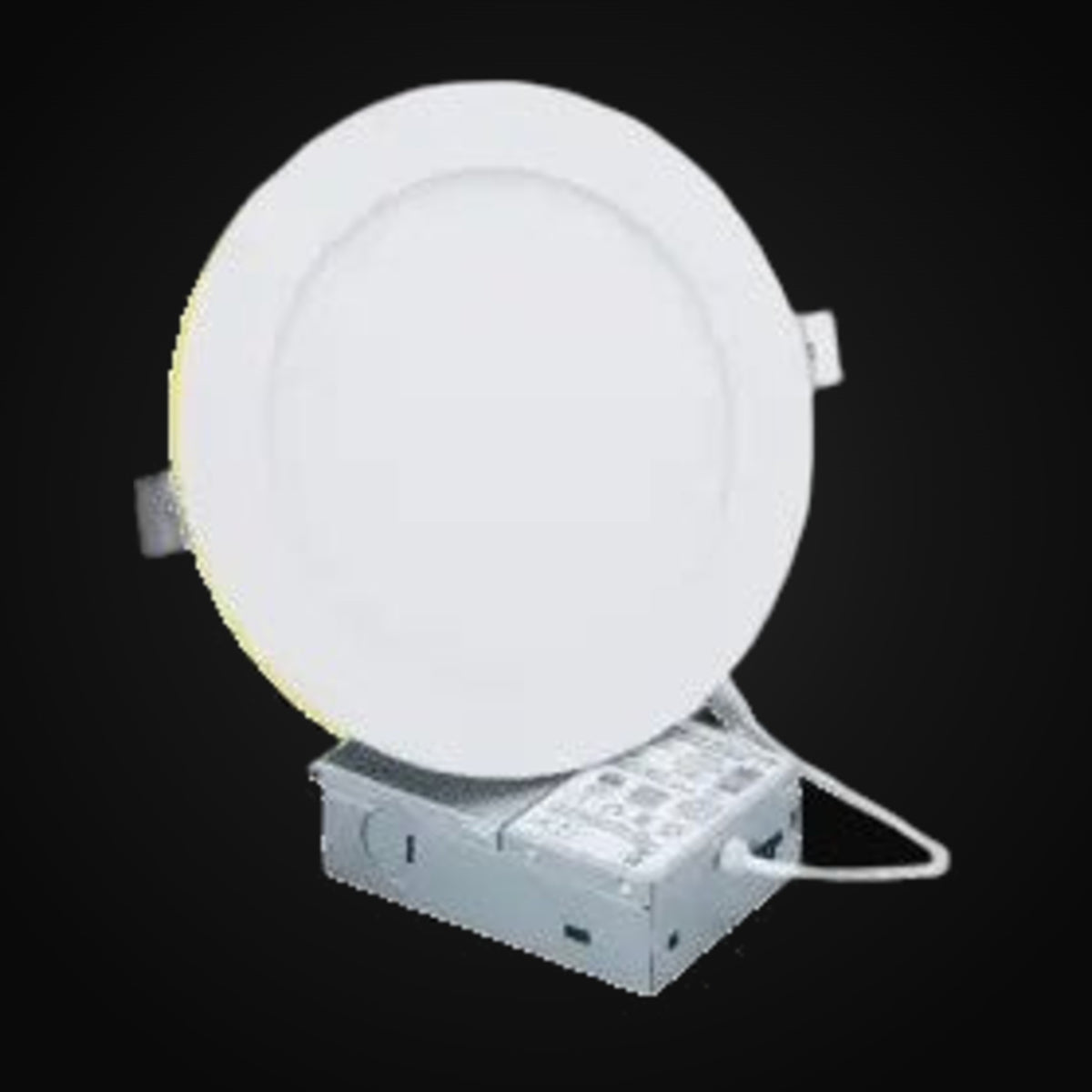 Panneau encastré mince 6 po avec veilleuse 12 W – P02106-NL-12W