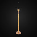 Lampadaire 61,5 po, laiton bruni